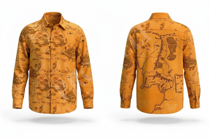 เสื้อเชิ้ตแฟชั่นสตรีทแวร์ชายหาดปาร์ตี้แขนยาวขายดีรุ่นใหม่ปี 2026 ดีไซน์วินเทจสไตล์ลำลองทันสมัย - Product Image 5