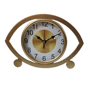 Nghệ thuật deco bạc kim loại <span class=keywords><strong>RCC</strong></span> thạch anh bảng đồng hồ thông minh điều khiển thiết lập thời gian nhắc nhở sang trọng văn phòng ngoài trời phòng khách trang trí nội thất sử dụng - Product Image 2