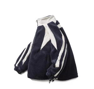 Chaqueta de Forro Polar con Cuello Alto y Cierre de Cremallera, Estilo Casual para Otoño, Material de Poliéster, Corte Regular - Product Image 3