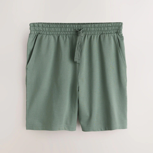 Shorts de bain et de plage pour hommes en gros, couleur unie, pour la gym, le sport et l'extérieur, 100 % polyester non tissé, toile brodée - Product Image 1