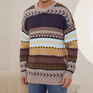 Pulls en maille respirants à manches longues pour hommes de haute qualité, prix de gros aux meilleurs prix - Product Image 5
