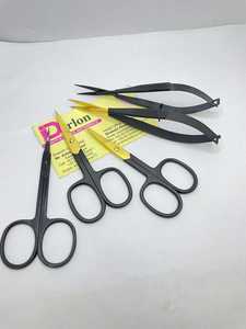 Tijeras de Manicura Profesionales de Alta Calidad, Hoja Recta y Curva, Acero Inoxidable Duradero, Empujadores de Cutículas, Tijeras de Resorte - Product Image 3