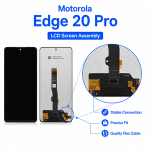 Écran tactile LCD Edge 20 Pro Lite, écran tactile haute sensibilité, numériseur LCD + TOUCH + assemblage du cadre, remplacement, garantie 1 an - Product Image 2