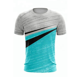 เสื้อยืดซับลิเมชั่น OEM น้ำหนักเบา แห้งเร็ว ผลิตจากโพลีเอสเตอร์ พิมพ์ลายเต็มตัว สำหรับผู้ชาย ผู้หญิง ออกกำลังกาย และชุดกีฬา ปี 2026 - Product Image 3