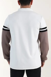 เสื้อสเวตเชิ้ตแขนยาวคอซิป 1/4 สำหรับผู้ชาย Ever Glow รุ่นปรับแต่งได้ ผลิตจากผ้าฟลีซ โพลีเอสเตอร์/คอตตอน 100 กรัม เป็นมิตรต่อสิ่งแวดล้อม - Product Image 4