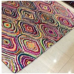 Elegante alfombra de tejido plano de algodón indio tradicional precio al por mayor Reversible con decoración étnica uso del templo para alfombras y juegos - Product Image 5