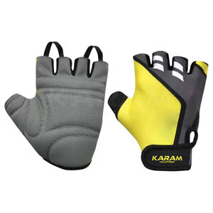 Hot Sale Cheap Price Leather Half Finger Breathable Gym <b>Gloves</b> Sports Training Exercise Wholesale Premium Quality for Online - Product Image 4