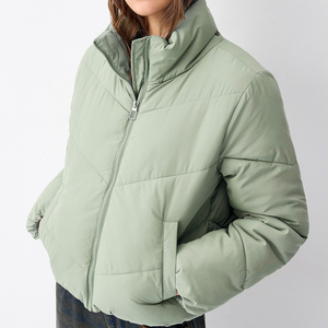 Custom Women's Down Puffer Jacket Plus Size Warm Winter Bubble <b>Coat</b> Quilted <b>Lightweight</b> <b>Ladies</b> Jacket - Product Image 3