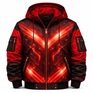 Blouson Bomber Unisexe Tendance en Gros, Veste Coupe-Vent Techwear, Fabrication Directe Usine Pakistan, OEM, Marque Privée - Product Image 6