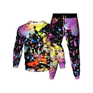 Nouveau survêtement en coton pour homme, personnalisé, effet délavé, doublure polaire, séchage rapide, collection hiver 2026 - Product Image 4