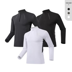 Fabricant de t-shirts de fitness personnalisés, vêtements de sport compressifs, polyester, spandex, transfert thermique, broderie, marque privée - Product Image 6