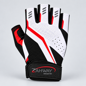 Top Selling Cycling Gloves Durable Fabric Comfortable Fit Breathable Design Anti Slip Grip Shock Absorbing Palm For Cycling - Product Image 4
