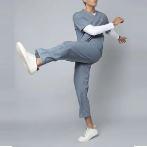 Ensemble de tenues médicales tendance pour hommes : Blouse et pantalon de travail pour le personnel médical - Product Image 6
