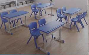 Bureau et chaise double (réglables) - Product Image 4