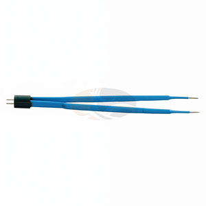 Pinces chirurgicales électriques en plastique et reconstructives Gerald Straight Forceps, pointe de 1,0 mm / 1,5 mm, 17,8 cm, entièrement antiadhésives - Product Image 4