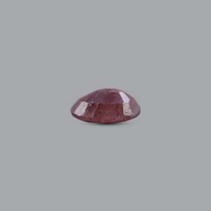 Pierre précieuse naturelle indienne en rubis rouge de 7,4 carats, de forme poire, faite à la main, pour bijoux fins - Product Image 3