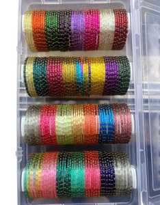 Juego de Brazaletes de Cristal Coloridos, Chapados, Estilo Moderno, para Mujer, con Forma de Gota de Agua, para Boda - Product Image 6