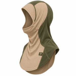 Hiyab Deportivo para Correr y Hacer Senderismo, con Estampado Topográfico, Protección UV, Pañuelo Deportivo Modesto - Product Image 3