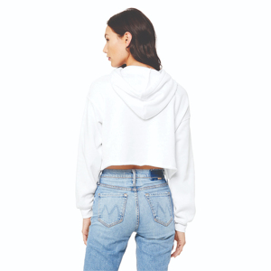 Sudadera Corta Personalizada para Mujer, Sudaderas Casuales, Sudadera Corta Holgada para Mujer, Servicio OEM al por Mayor - Product Image 4