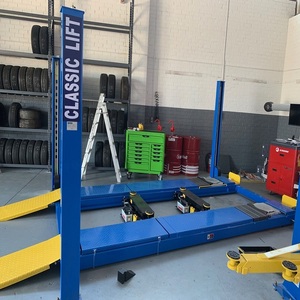 Elevador Hidráulico Eléctrico para Autos HDS 18E de Alta Resistencia, Sistema de Elevación de Vehículos de Cuatro Postes con Diseño Estable - Product Image 1