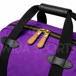 Latest Wholesale Sports Gym Duffel Bag Travel Bag Waterproof <b>Canvas</b> Zipper Large Capacity Luggage Bag Shoulder Strap OEM - Product Image 5