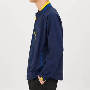 Chaqueta informal con cuello acanalado, forro polar, impermeable, con cierre de cremallera y elasticidad bidireccional. - Product Image 2