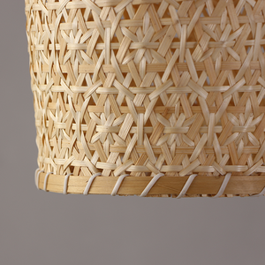 Lampe suspendue en bambou de qualité supérieure, luminaire tissé naturellement pour la décoration de restaurant - Product Image 3
