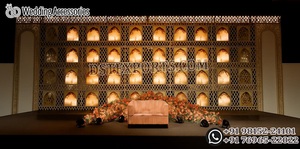 Tamilian <b>Wedding</b> Stage Back <b>Frames</b> Custom Buy High Quality Trending South Indian <b>Wedding</b> Event Fiber Back <b>Frames</b> Manufacturers - Product Image 6
