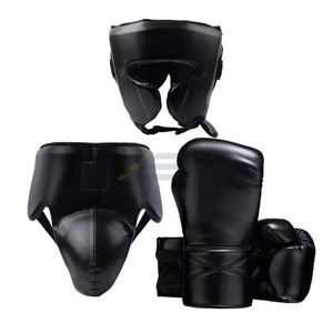 Conjuntos de Boxeo de Cuero Genuino para Adultos, Conjuntos de Boxeo para Mujeres, Equipo de Protección al por Mayor, Conjunto de Boxeo - Product Image 4