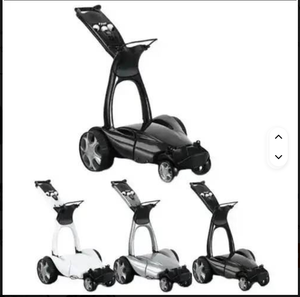 Chariot de golf électrique Stewarts X10 Follow neuf avec télécommande et batterie supplémentaire - Product Image 1