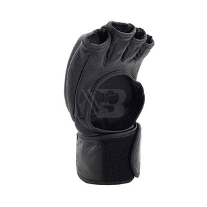 Gants d'entraînement MMA en cuir sur mesure, design personnalisé, haute qualité, gants de boxe professionnels, ajustement universel - Product Image 3