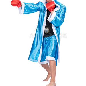 Custom Made Cheap Price Premium Quality Durable Eco-Friendly Polyester <b>Boxing</b> <b>Robes</b> Customizable Options for Adults Bulk - Product Image 5