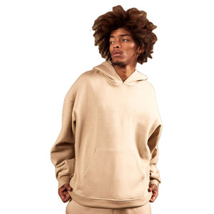 Sudadera con capucha informal de invierno para hombre, forrada de sherpa, de lana, corte regular, antipilling, transpirable, para gimnasio. - Product Image 6