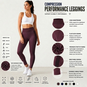 Training <b>Leggings</b> <b>Workout</b> <b>Leggings</b> High Waist Fitness <b>Leggings</b> for Gym Exercise and Daily - Product Image 6
