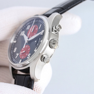 Top Designer Style Luxurious Cowhide Strap Banquet Business Casual <b>Chronograph</b> Date <b>Automatic</b> Mechanical Men's Watch - Product Image 4