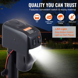 Potente Martinetto Elettrico per Rimorchio RV, Capacità di Carico 4000 Libbre, Martinetto Elettrico da 25 cm a 86 cm con Copertura Impermeabile - Product Image 3