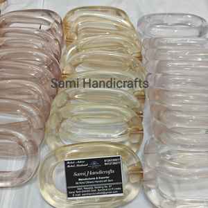 Décoration intérieure : Chaînes en résine personnalisables, très grandes et aux couleurs claires, maillons en résine multicolores de grande taille disponibles. - Product Image 5