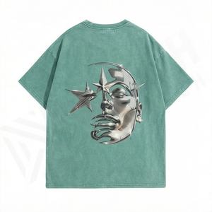 Camiseta de Mujer con Estampado Personalizado, Manga Corta de Satén, Material Premium Suave, Color Personalizado, para Uso Diario en Todas las Temporadas, Marca de Moda - Product Image 2