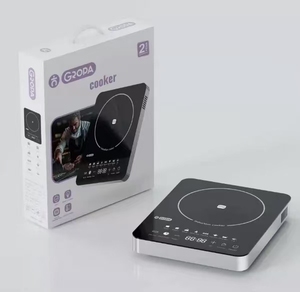Infrared Cooker 1500W Single Burner Touch Control Ceramic Surface Countertop Electric <b>Stove</b> Timer Multi-Function Class Energy - Product Image 1
