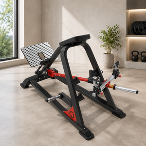 Máquina de remo con barra en T QLI QPTBR86 de metal duradero con carga de placas, equipo profesional comercial para gimnasio, ajustable para entrenamiento de espalda con seguridad. - Product Image 1
