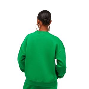 Crew Neck Cotton Sweat Suit Sportswear Tracksuits Women Blank 2 Pcs Track Suit <b>Joggers</b> Customized Design Logo Sweatsuit Set - Product Image 4