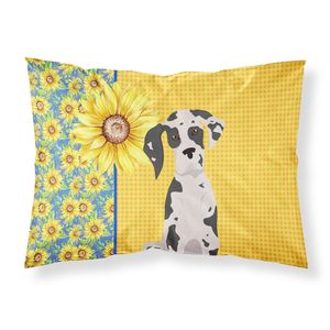 ปลอกหมอนอิงงานศิลป์สำหรับตกแต่งลายดอกทานตะวันน้ำหนักเบาและนุ่มมากในฤดูร้อน - Product Image 1