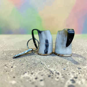 Llavero de Lujo con Diseño Vikingo, Ecológico, a Prueba de Fugas, en Forma de Cuerno Pequeño, Coleccionable, para Camping, a Precio Económico - Product Image 5