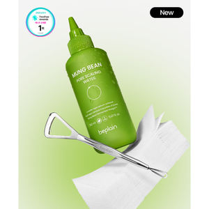 Green Bean <b>Pore</b> Scaling Water 150ml 2-Way Sebum Scaler 1/2 Ultra-Adhesive Cotton Pad Facial <b>Cleanser</b> - Product Image 1