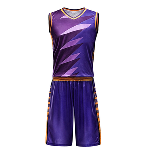 Nouvel ensemble maillot et short de basketball personnalisé 2026 de haute qualité pour équipe, vêtements de sport anti-humidité - Product Image 1