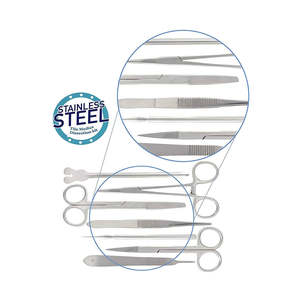 Kit de dissection médicale en acier inoxydable de classe II de haute qualité, outils de suture, porte-scalpel, aiguille à moustiques par Dentavex - Product Image 3