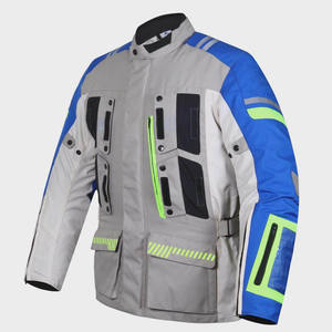 Chaqueta de Motociclismo para Hombre Personalizada OEM |   Chaqueta Textil Transpirable e Impermeable de BURAQ MMA SPORTS - Product Image 1