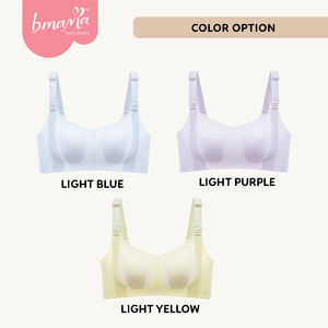 Soutien-gorge d'allaitement sexy pour femmes enceintes, grandes tailles 34-44, sans armatures, confortable, avec rembourrage fixe pour l'allaitement - Product Image 5