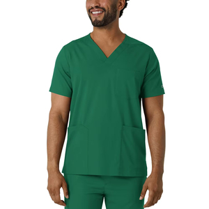 <b>Top</b> Quality Factory Medical Uniform Man <b>Scrubs</b> Set Medical <b>Scrubs</b> <b>Top</b> And Pants Nurse <b>Scrubs</b> Uniforms Sets Zippers For Men - Product Image 1