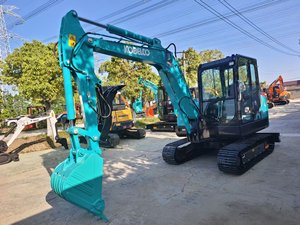 Kobelco SK60-10 Mini Digger Used Excavator Machine 6 Ton 35.5KW Engine Gearbox Bearing Pump Japan 0.2m <b>Bucket</b> Capacity - Product Image 3